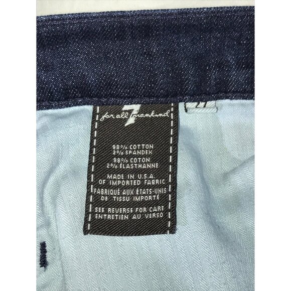 7 For All Mankind  Women's High Waist Bootcut Western Style Boho Chic Jeans - Picture 9 of 9